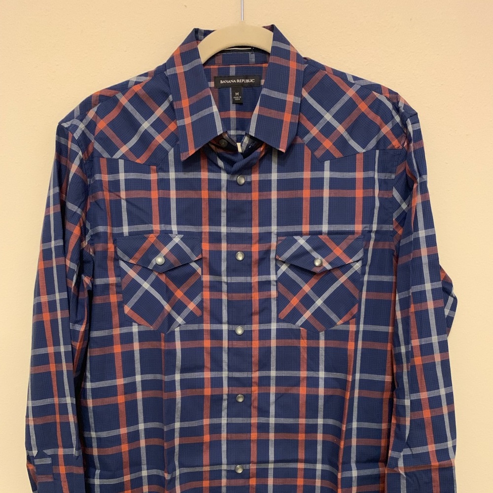 BR - Pearl Snap Button Down